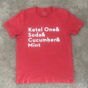 Ketel One Coral Shirt - Large